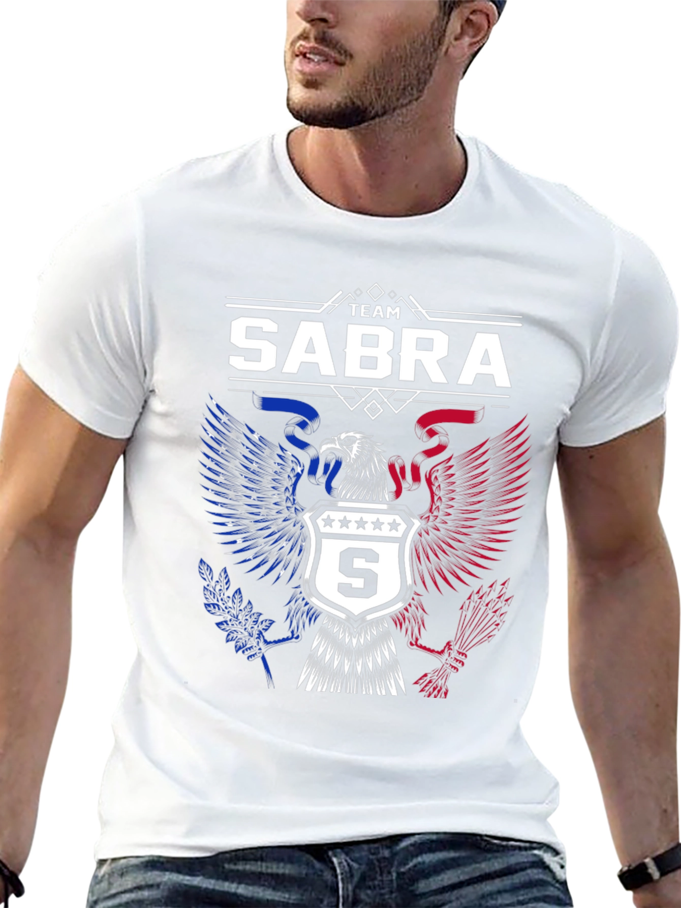 Team Sabra Eagle Graphic T-Shirt