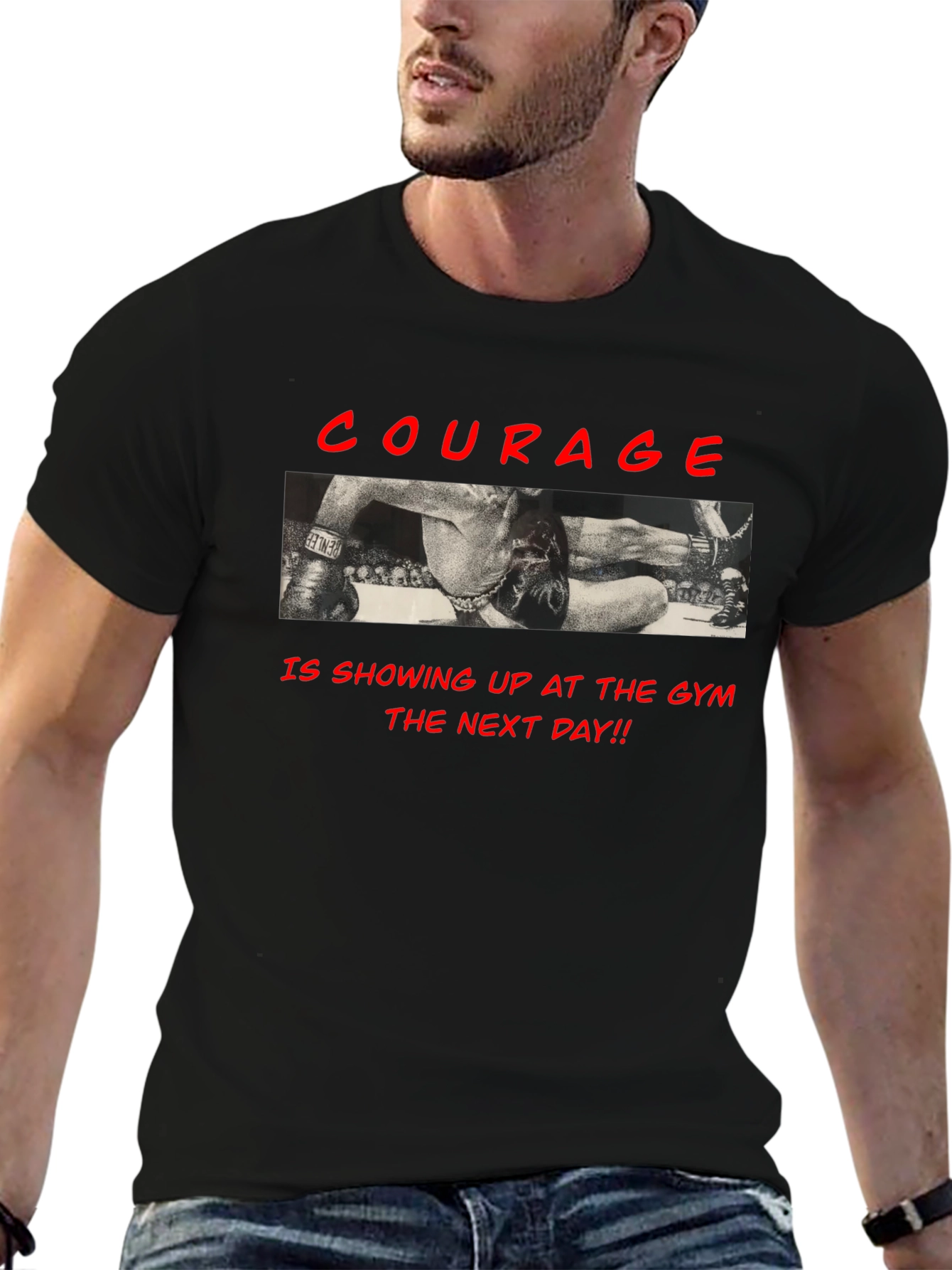 Courage Gym T-Shirt