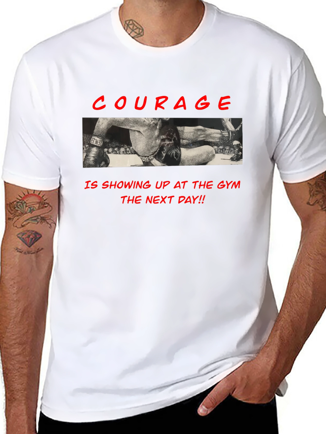 Courage Gym T-Shirt