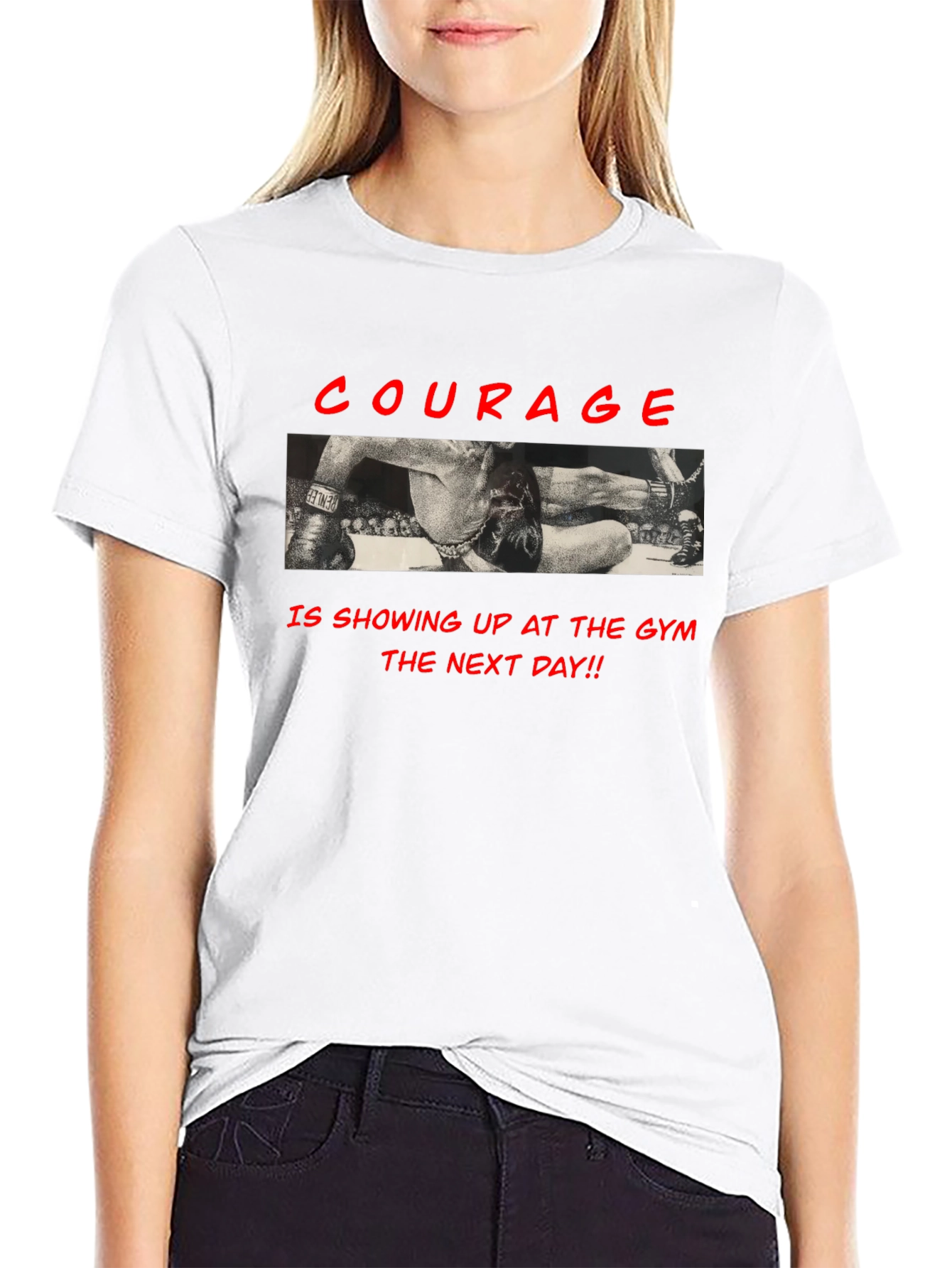 Courage Gym T-Shirt