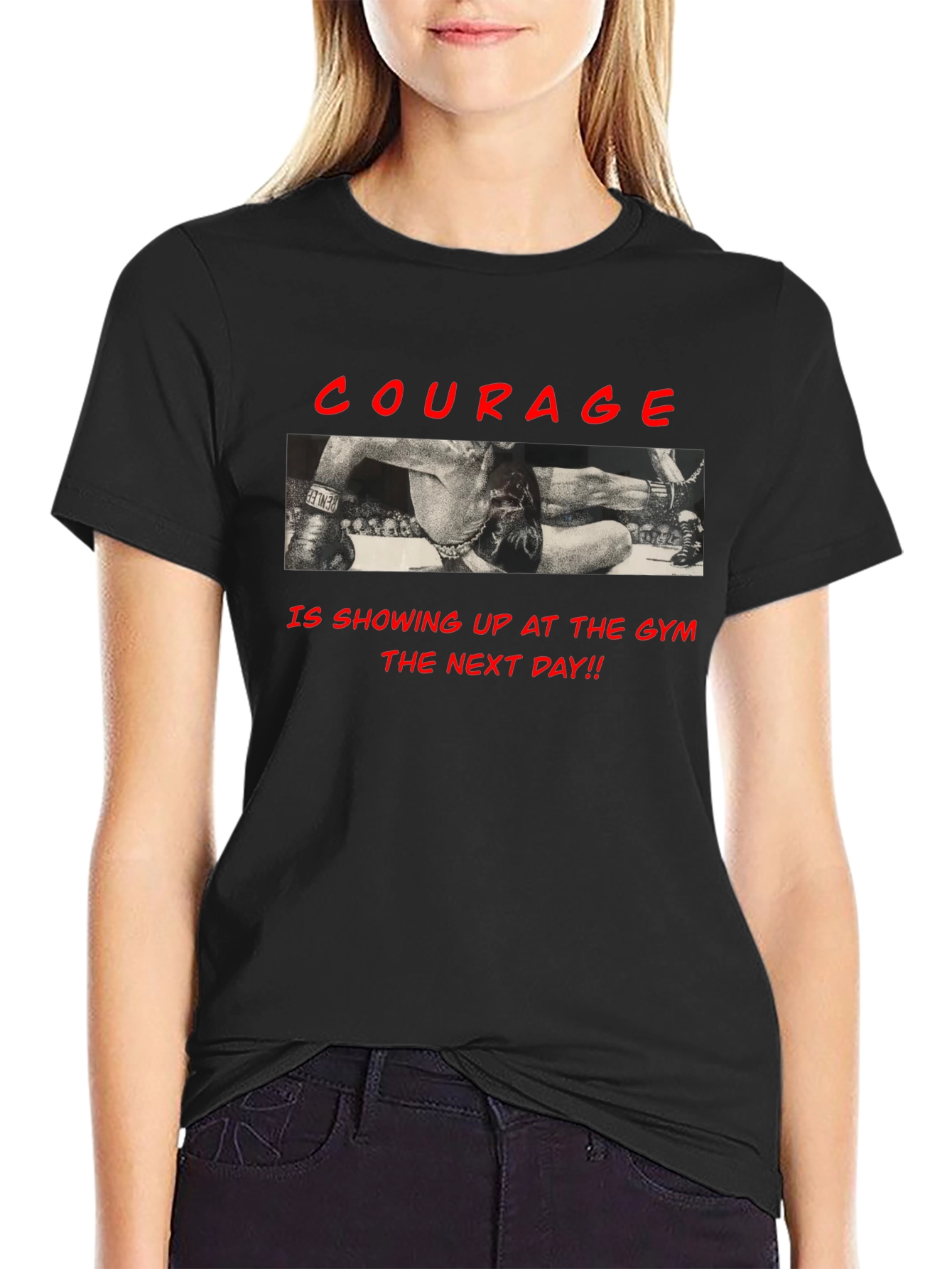 Courage Gym T-Shirt