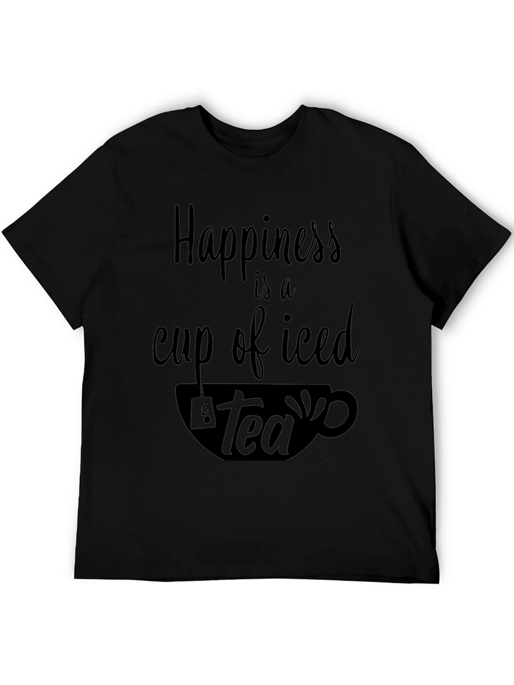 Happiness is a Cup of Iced Tea Graphic T-Shirt