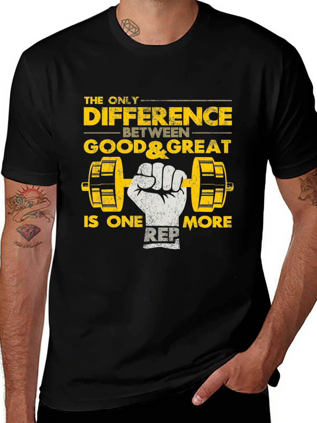 Gym Motivation T-Shirt - One More Rep