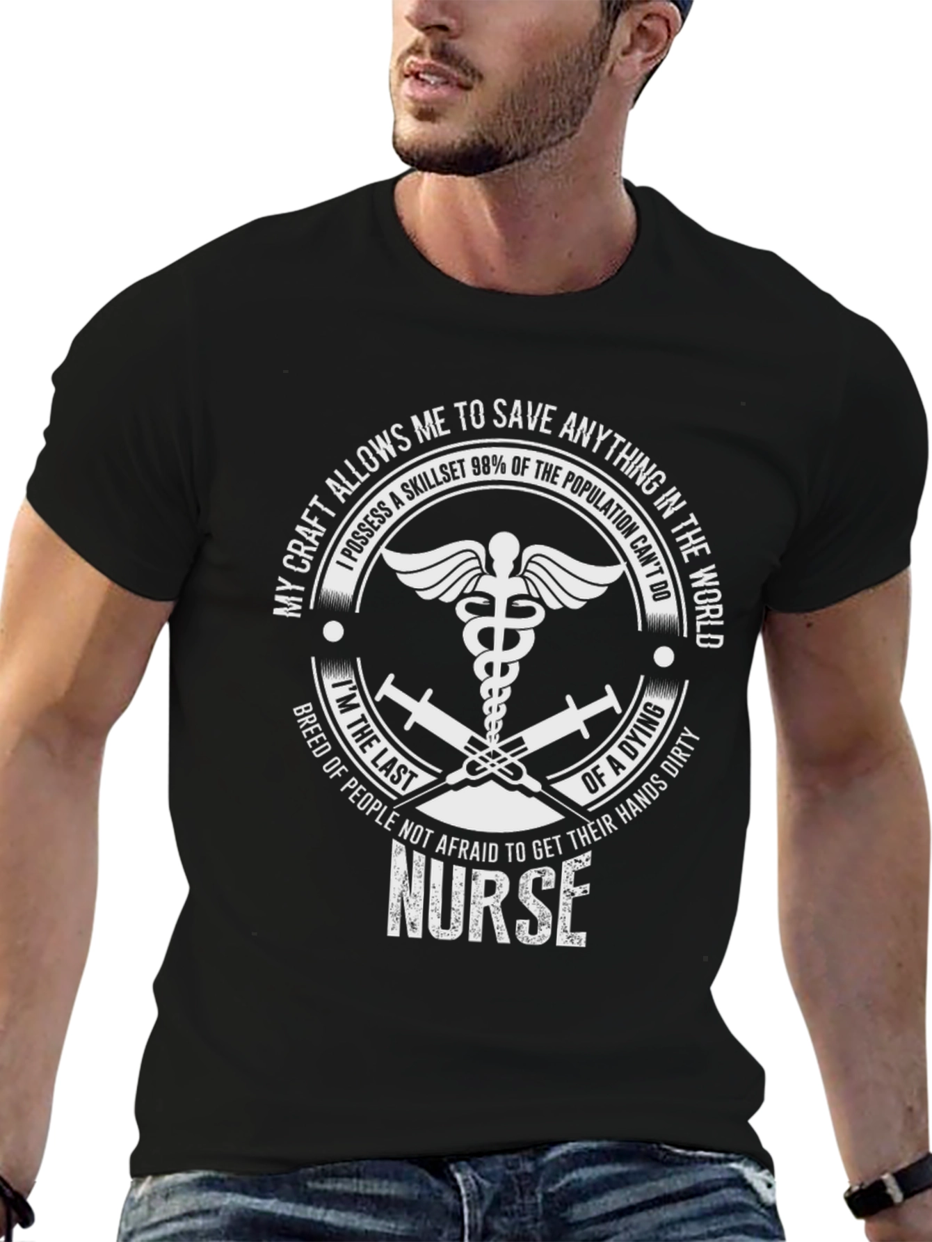 Nurse T-Shirt: Save Anything in The World