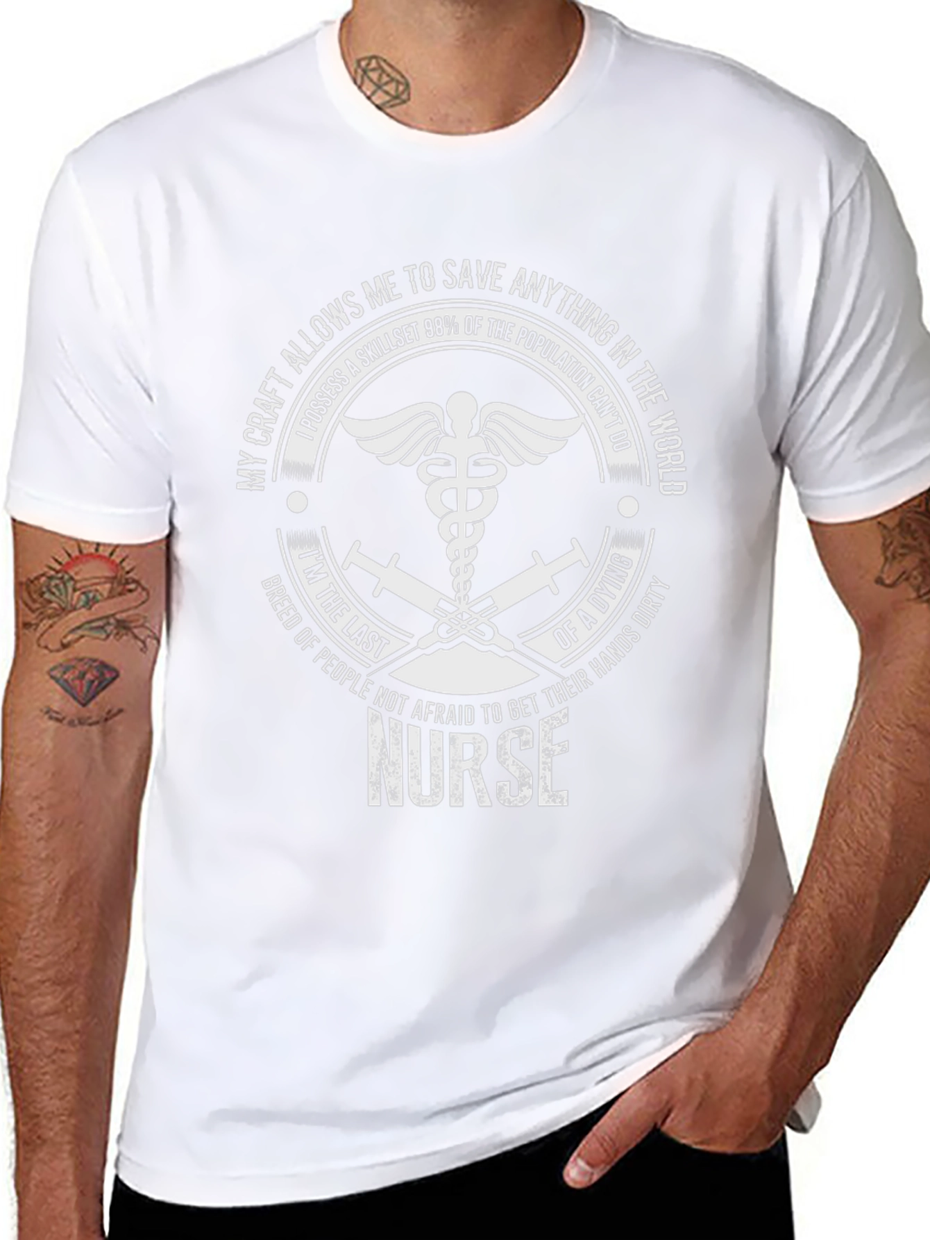 Nurse T-Shirt: Save Anything in The World