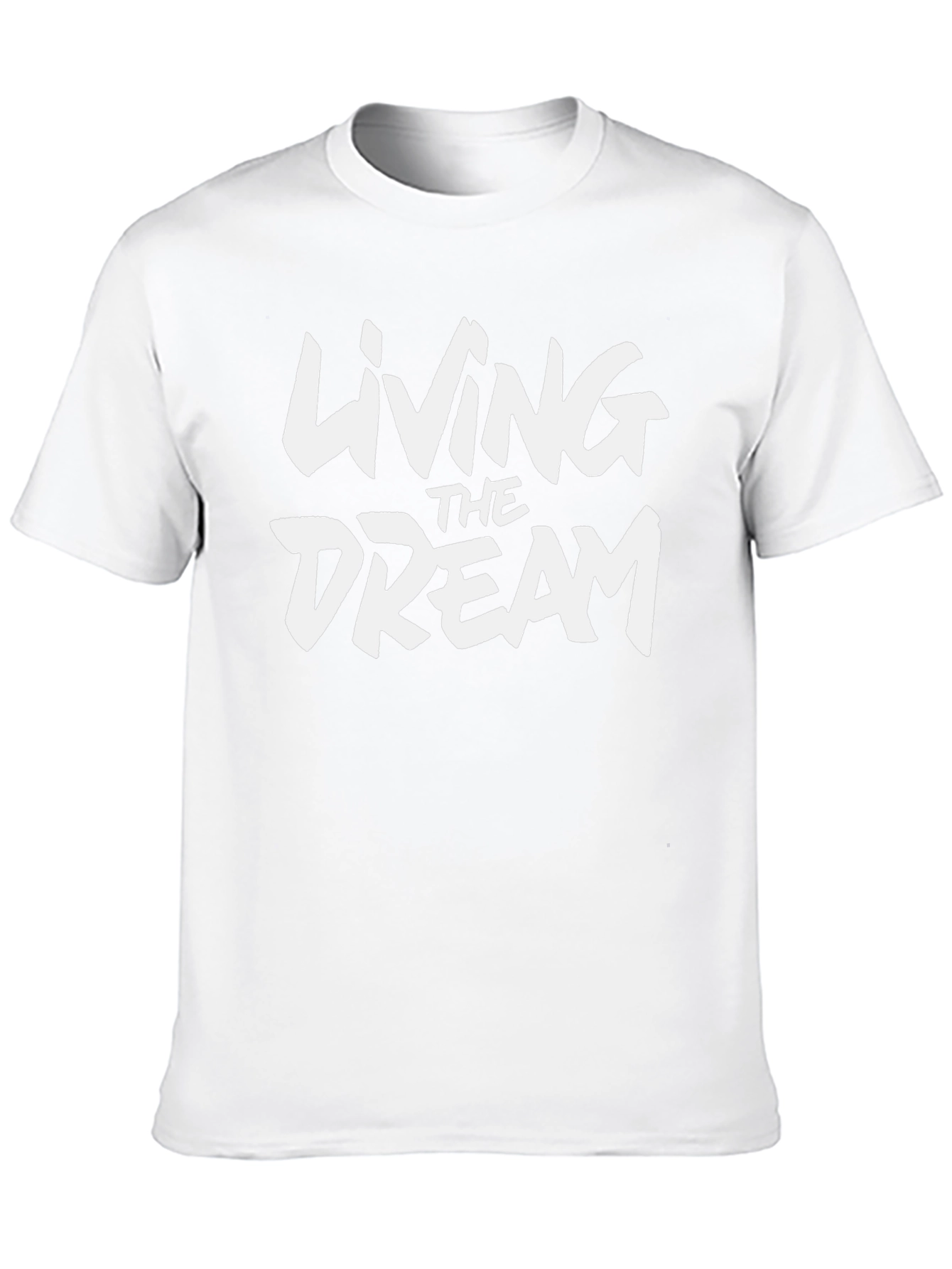 Living The Dream Graphic Black T-Shirt