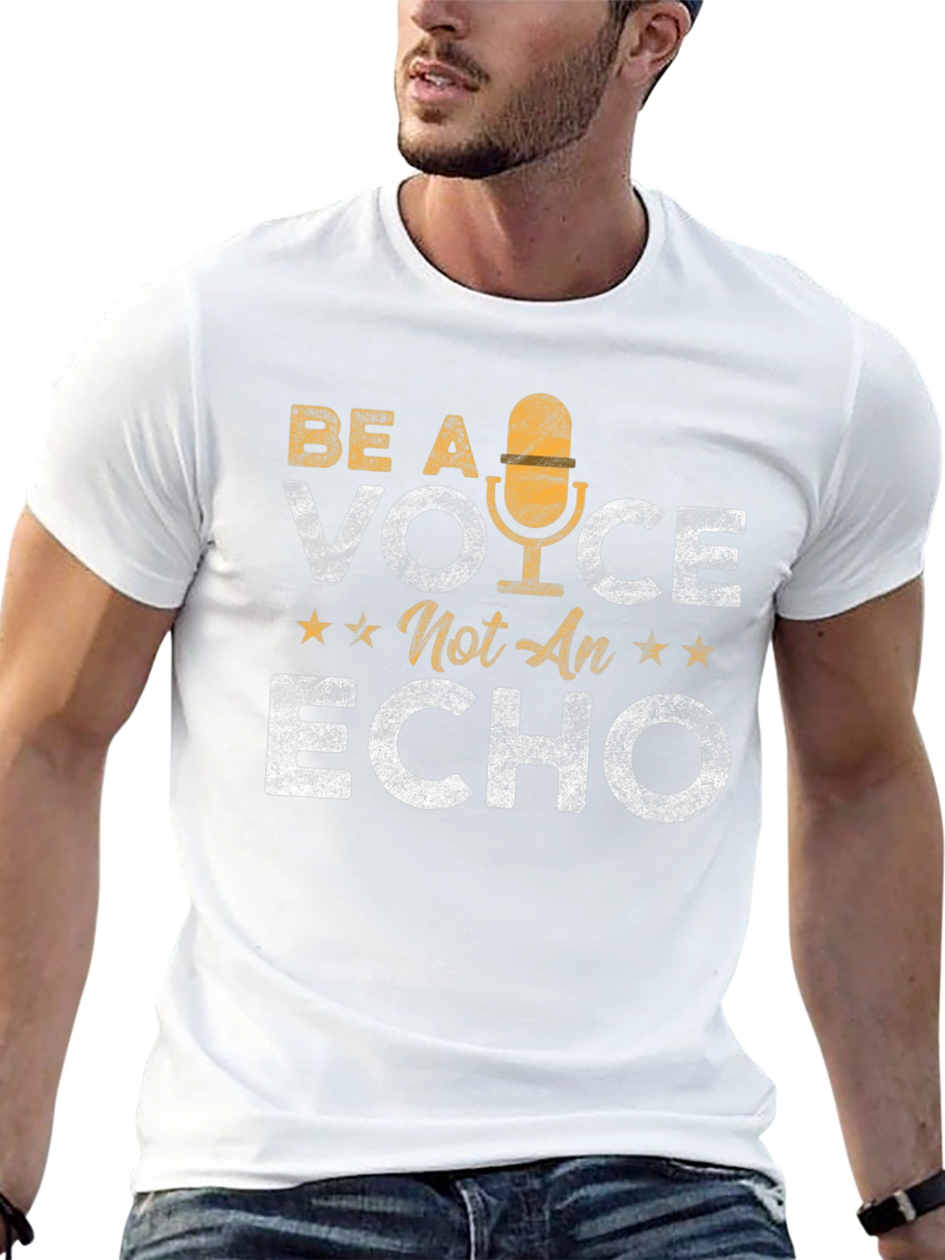 Be A Voice Not An Echo Graphic T-Shirt