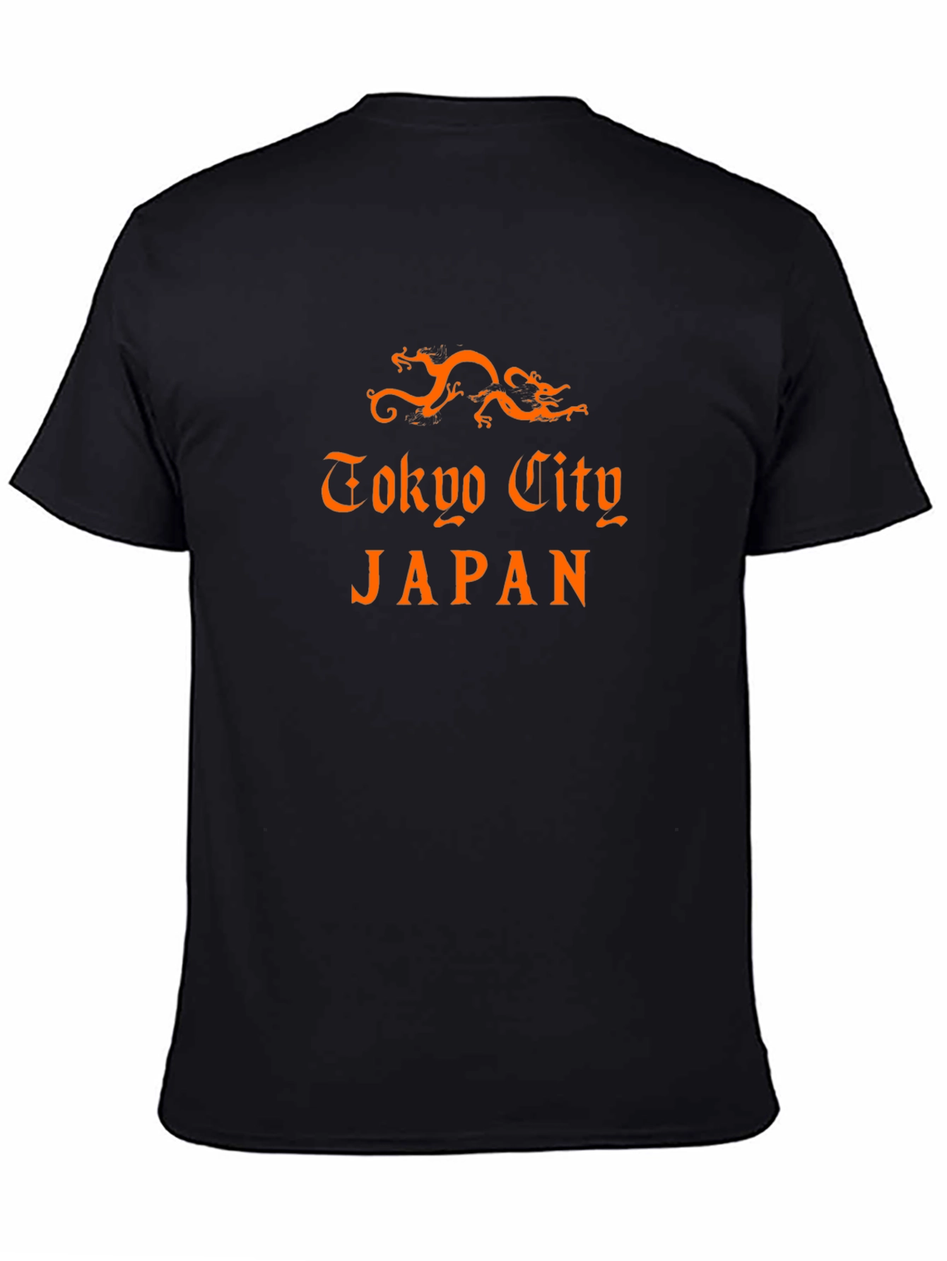 Tokyo City Japan Graphic Tee - Black