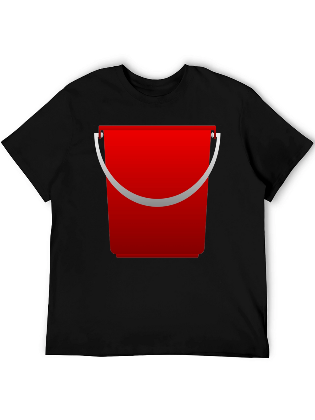 Red Bucket Graphic T-Shirt