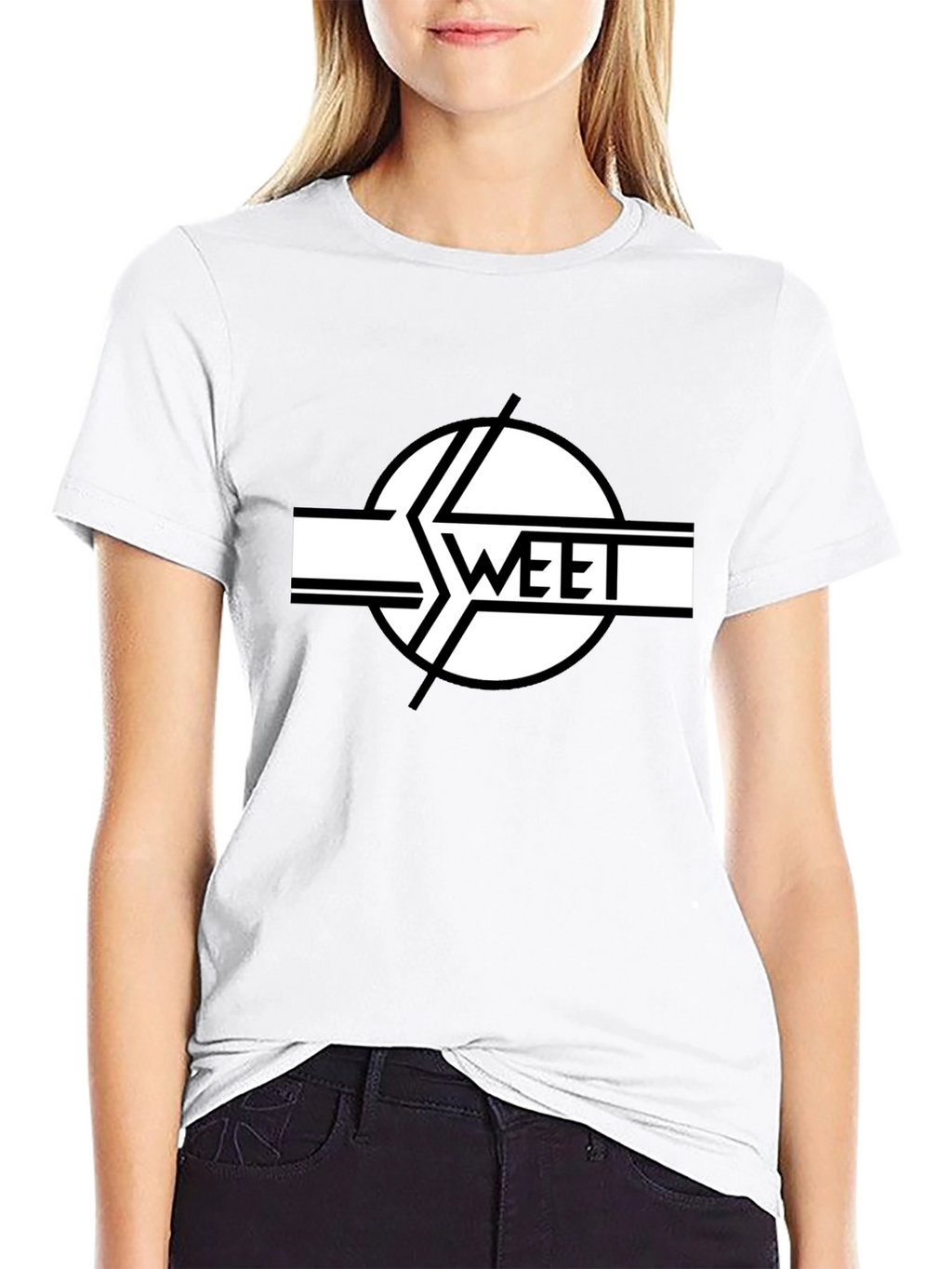 Sweet Band Logo Black T-Shirt