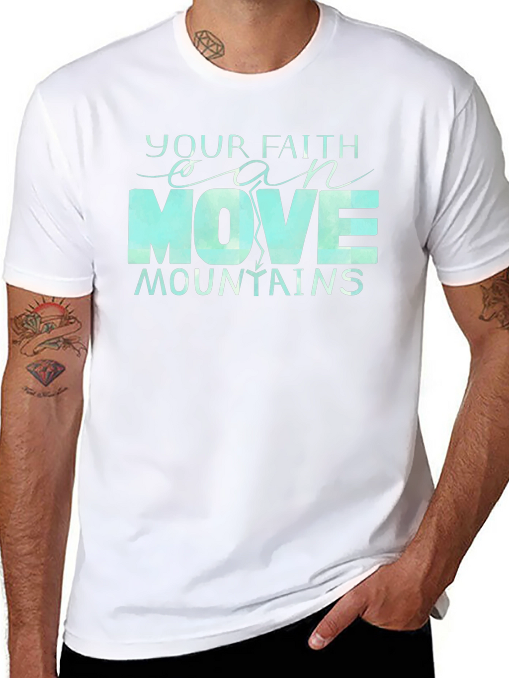 Faith Move Mountains Graphic Tee
