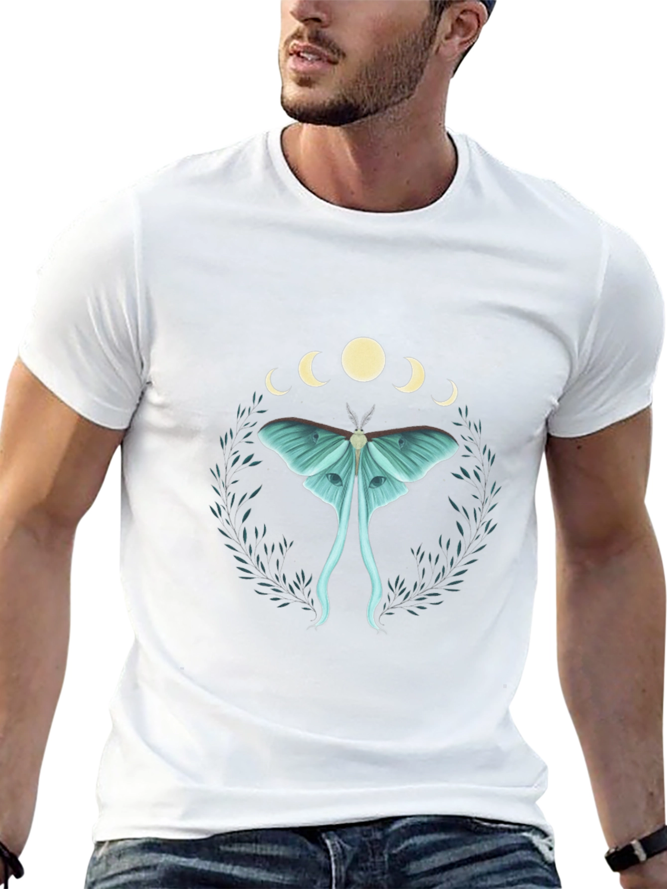 Lunar Moth Graphic Tee - Unisex