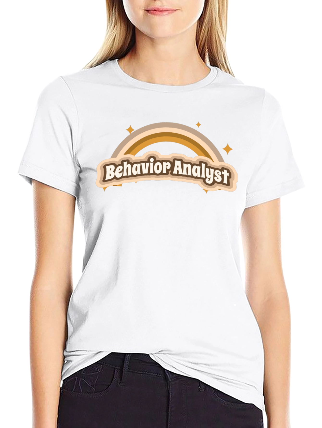 Behavior Analyst Rainbow T-Shirt - Soft Cotton Blend