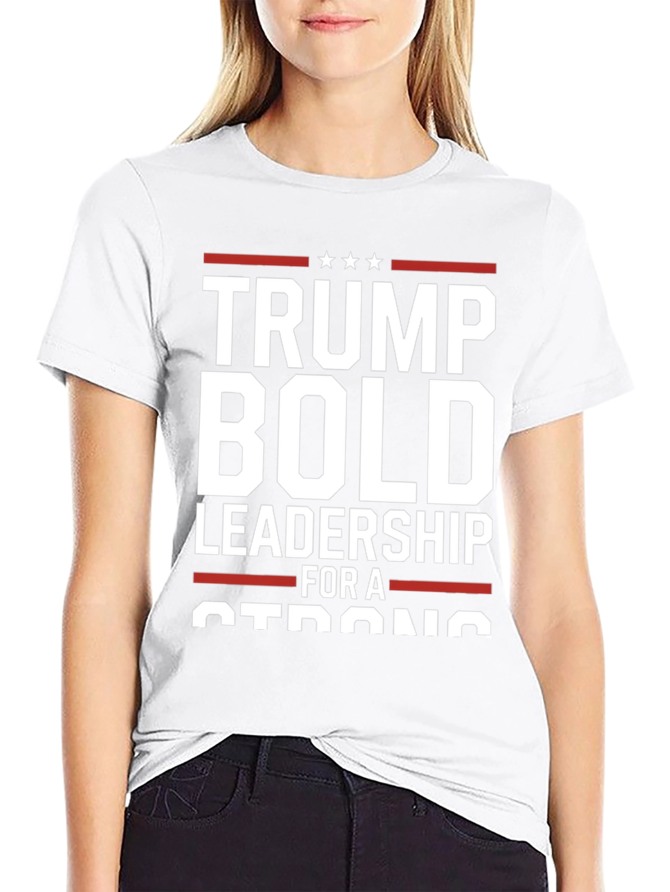 Trump Bold Leadership Graphic T-Shirt