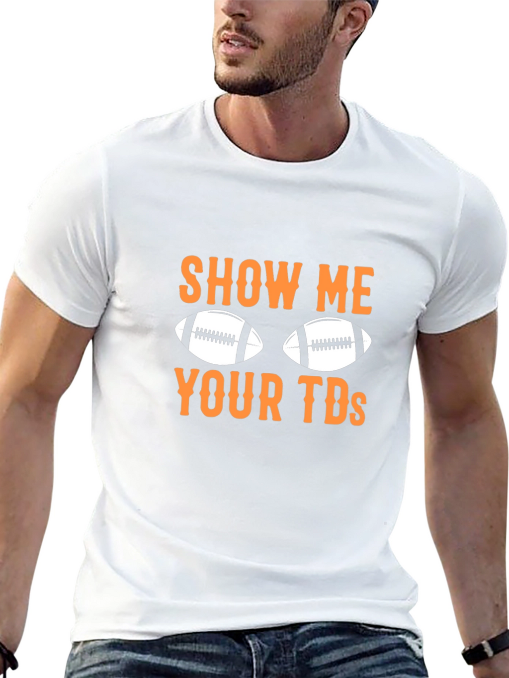Show Me Your TDs Football Graphic Tee