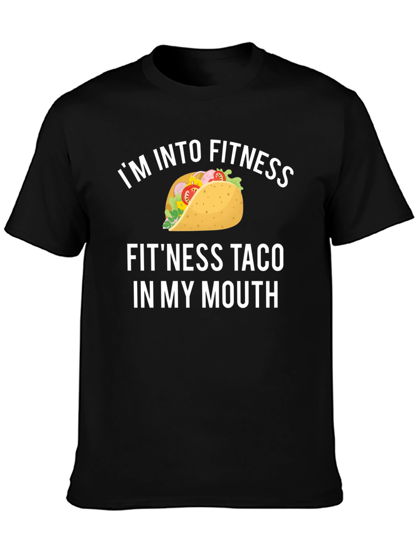 Fitness Taco Graphic T-Shirt
