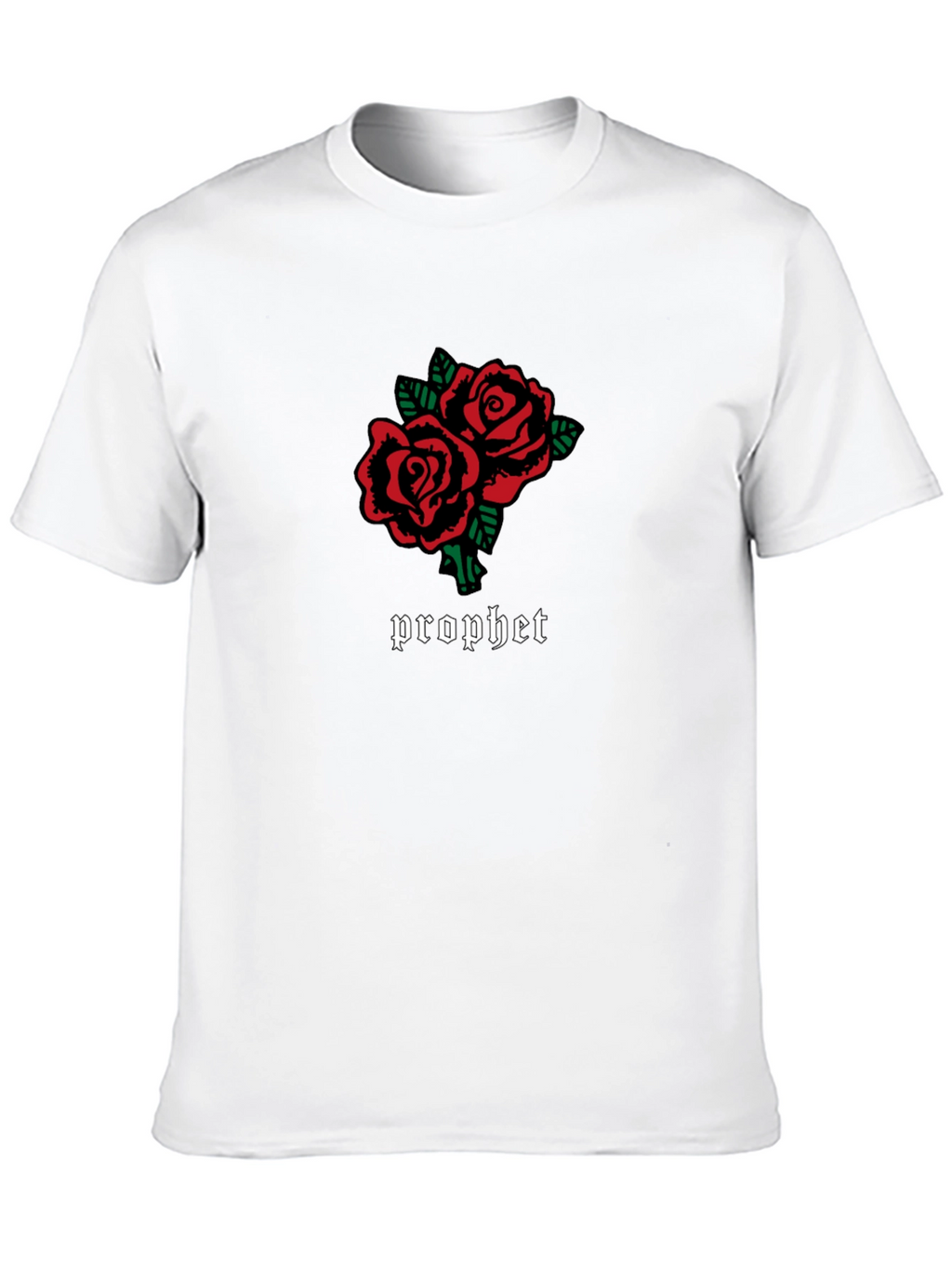 Prophet Rose Graphic Black T-Shirt
