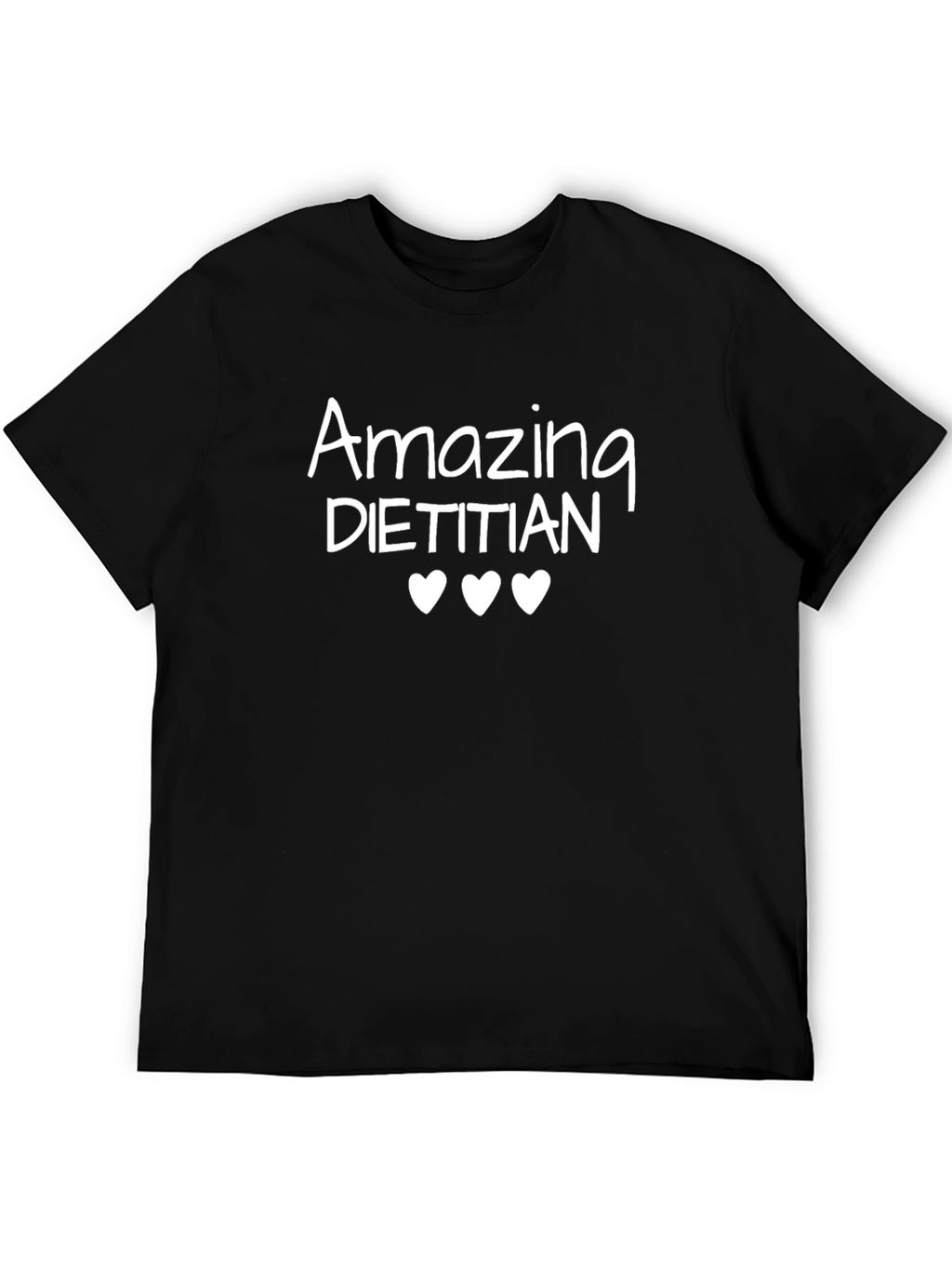 Amazing Dietitian T-Shirt - Cute Heart Design
