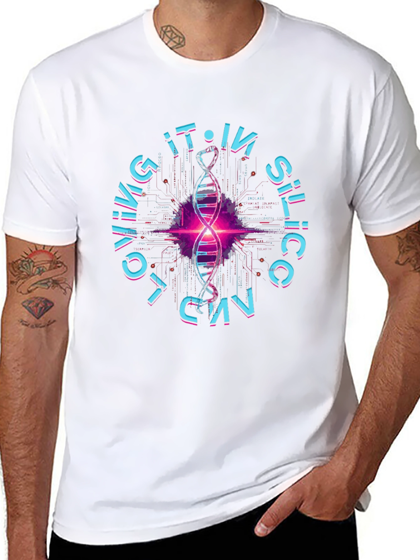 Loving It In Silico T-Shirt DNA Design