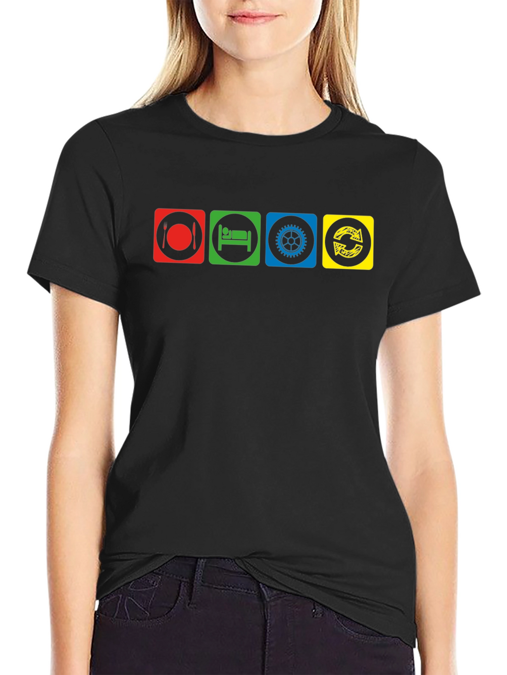 Eat Sleep Ride Repeat T-Shirt