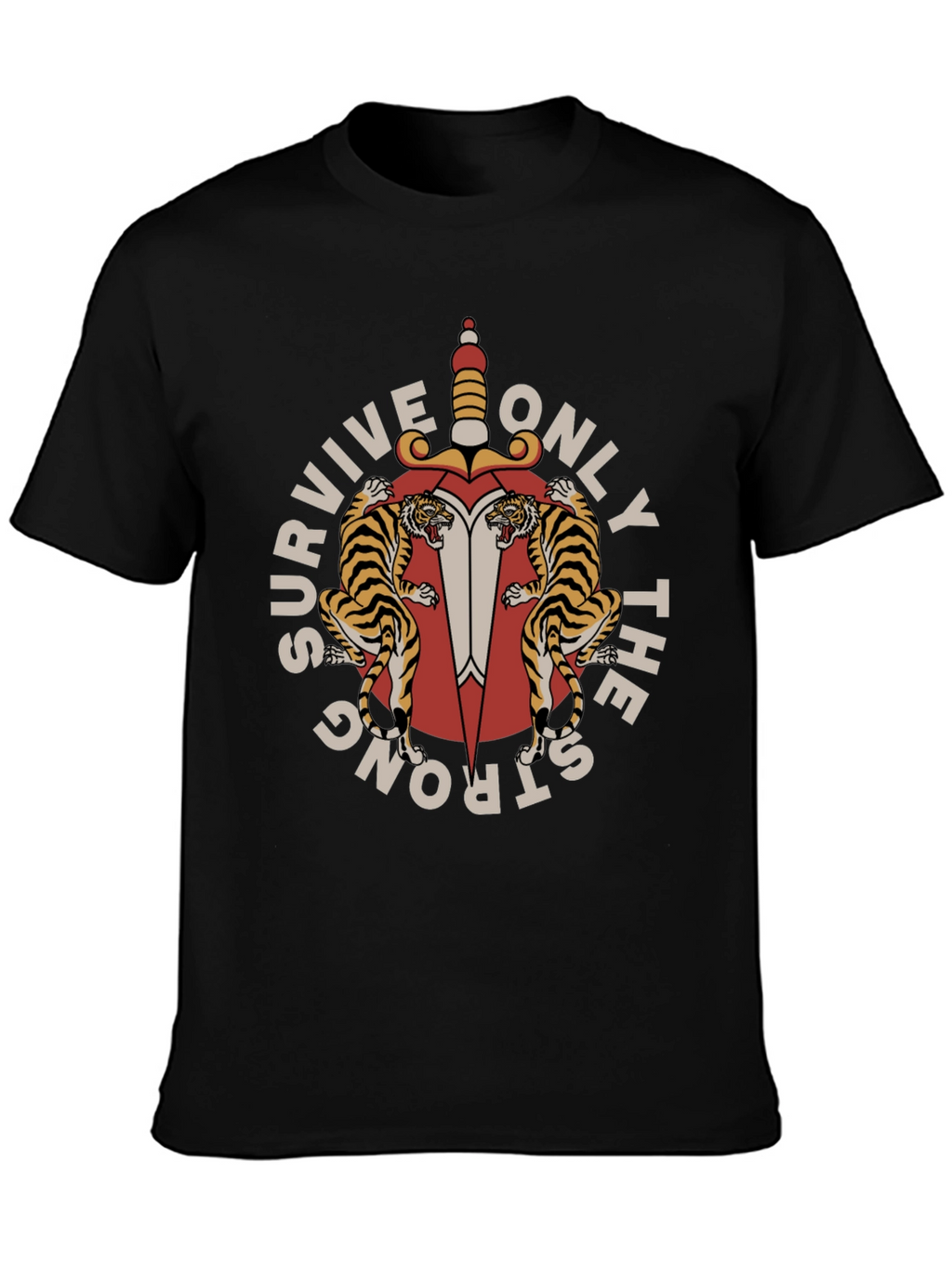 Survive Only The Strong Graphic Tee