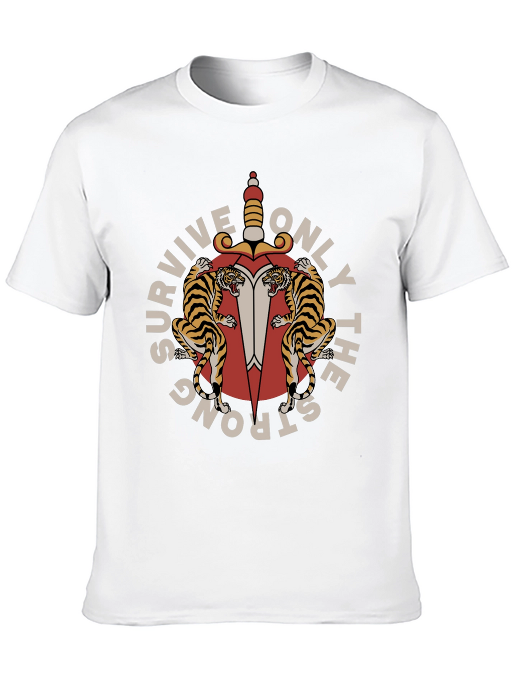 Survive Only The Strong Graphic Tee