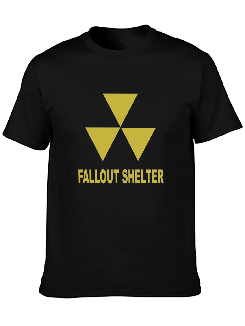Fallout Shelter Graphic T-Shirt - Nuclear Warning Symbol