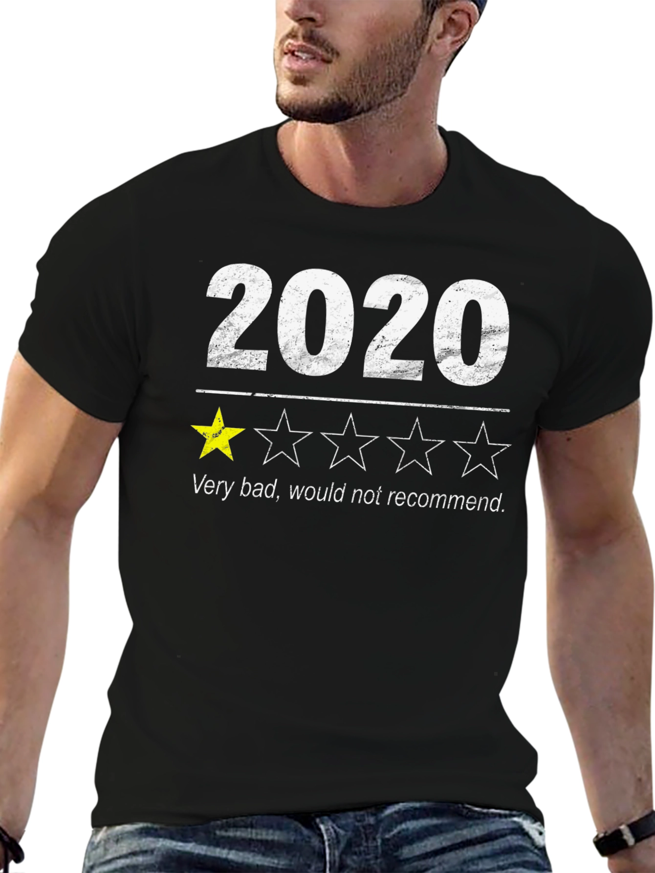 2020 One Star Review Graphic Tee