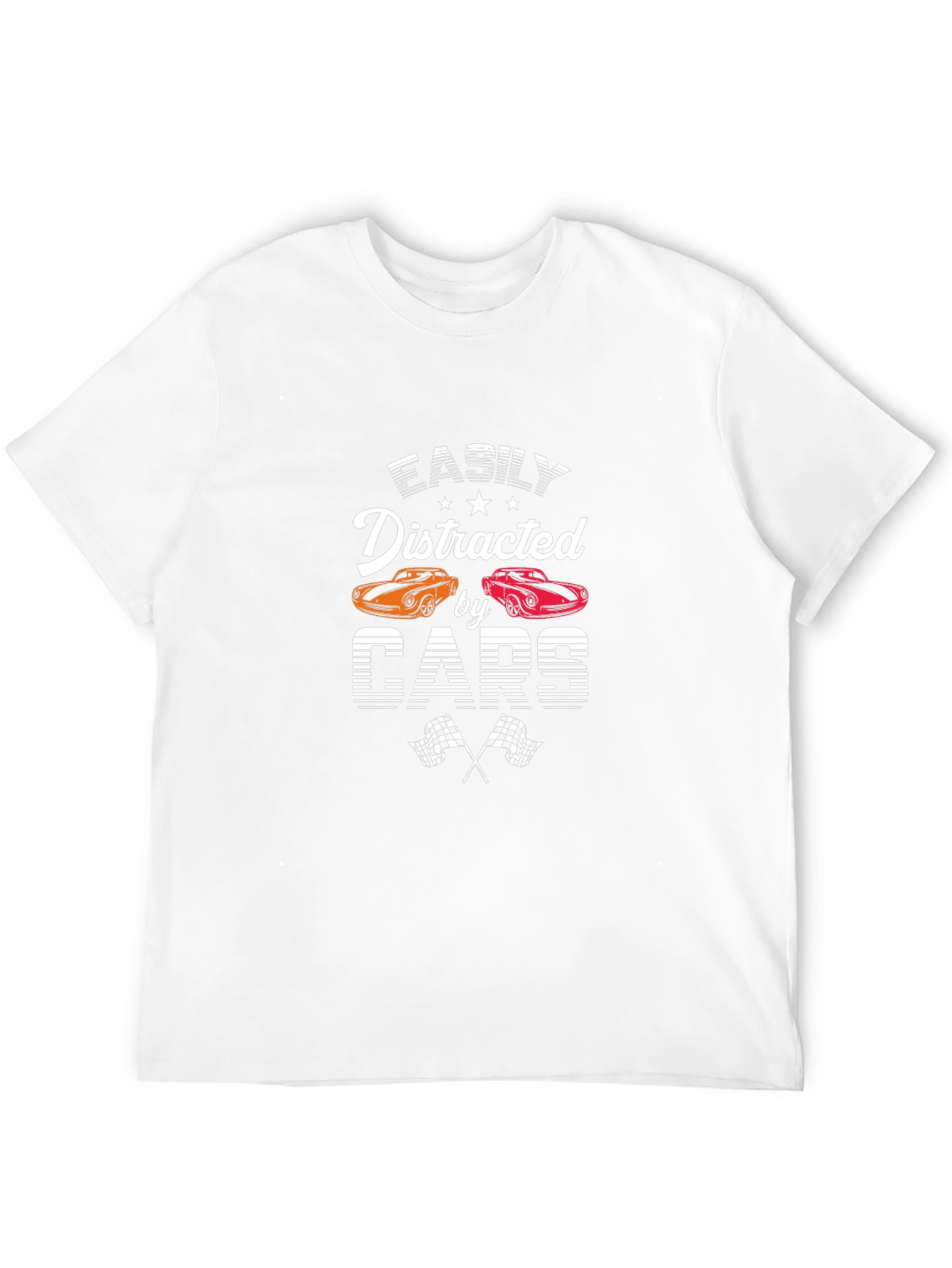 Easily Distracted by Cars T-Shirt Black