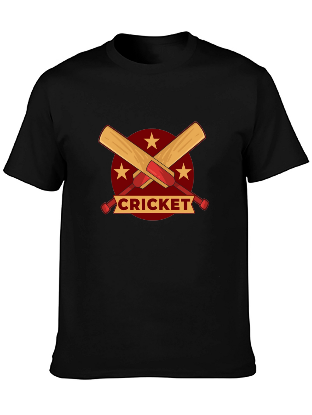 Cricket Bats Graphic Tee - Sporty Style