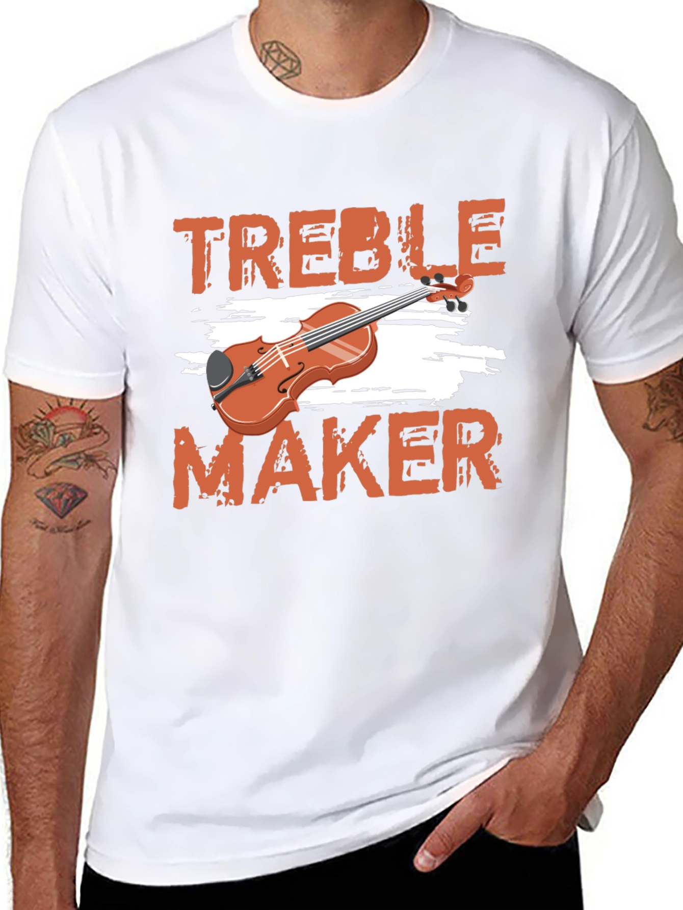 Treble Maker Graphic Tee - Music Lovers T-Shirt