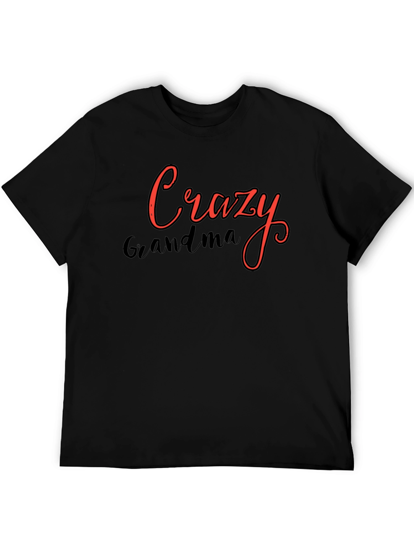 Crazy Grandma Tee - Novelty Graphic T-Shirt