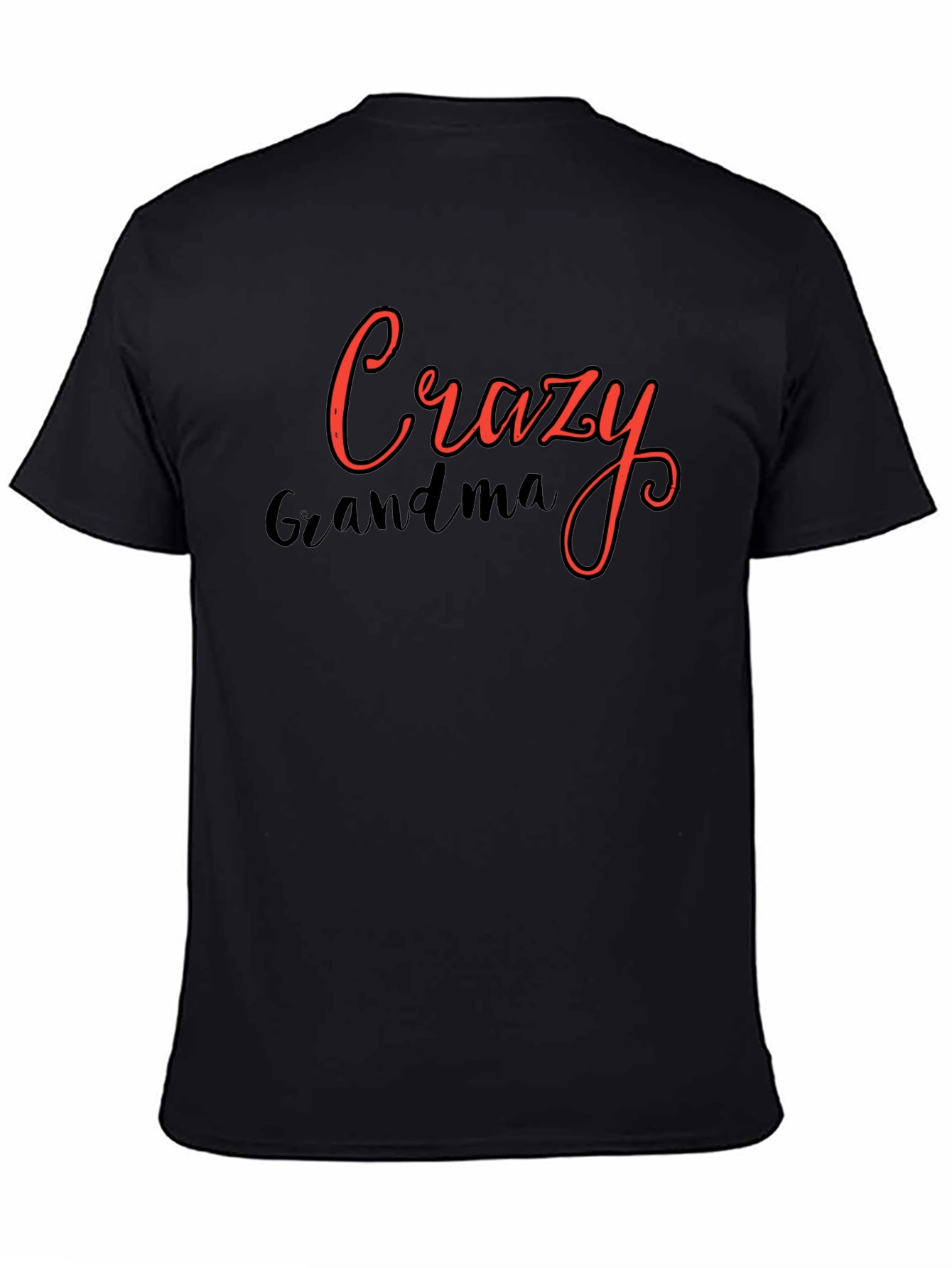 Crazy Grandma Tee - Novelty Graphic T-Shirt