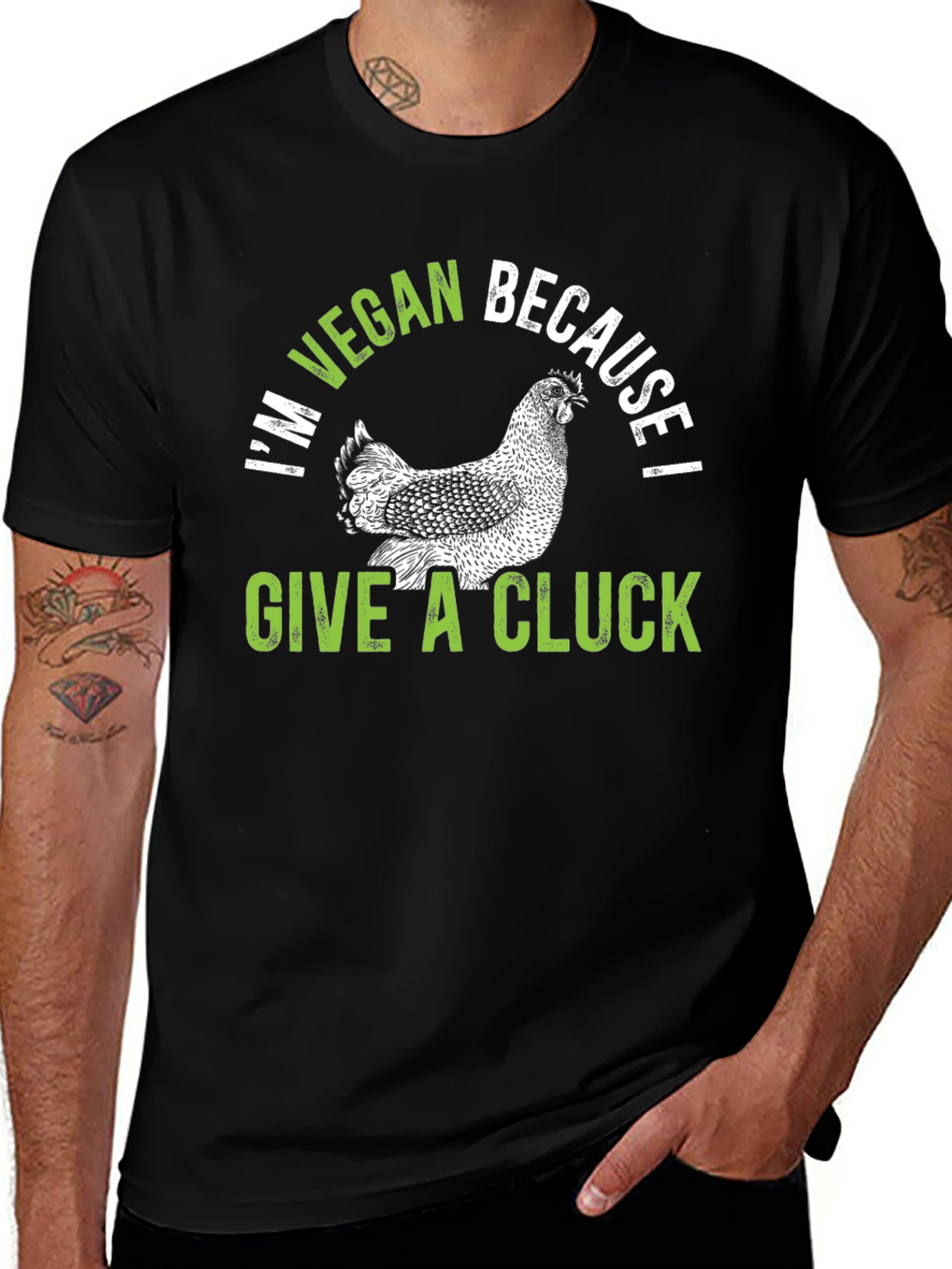 Vegan Chicken Cluck T-Shirt