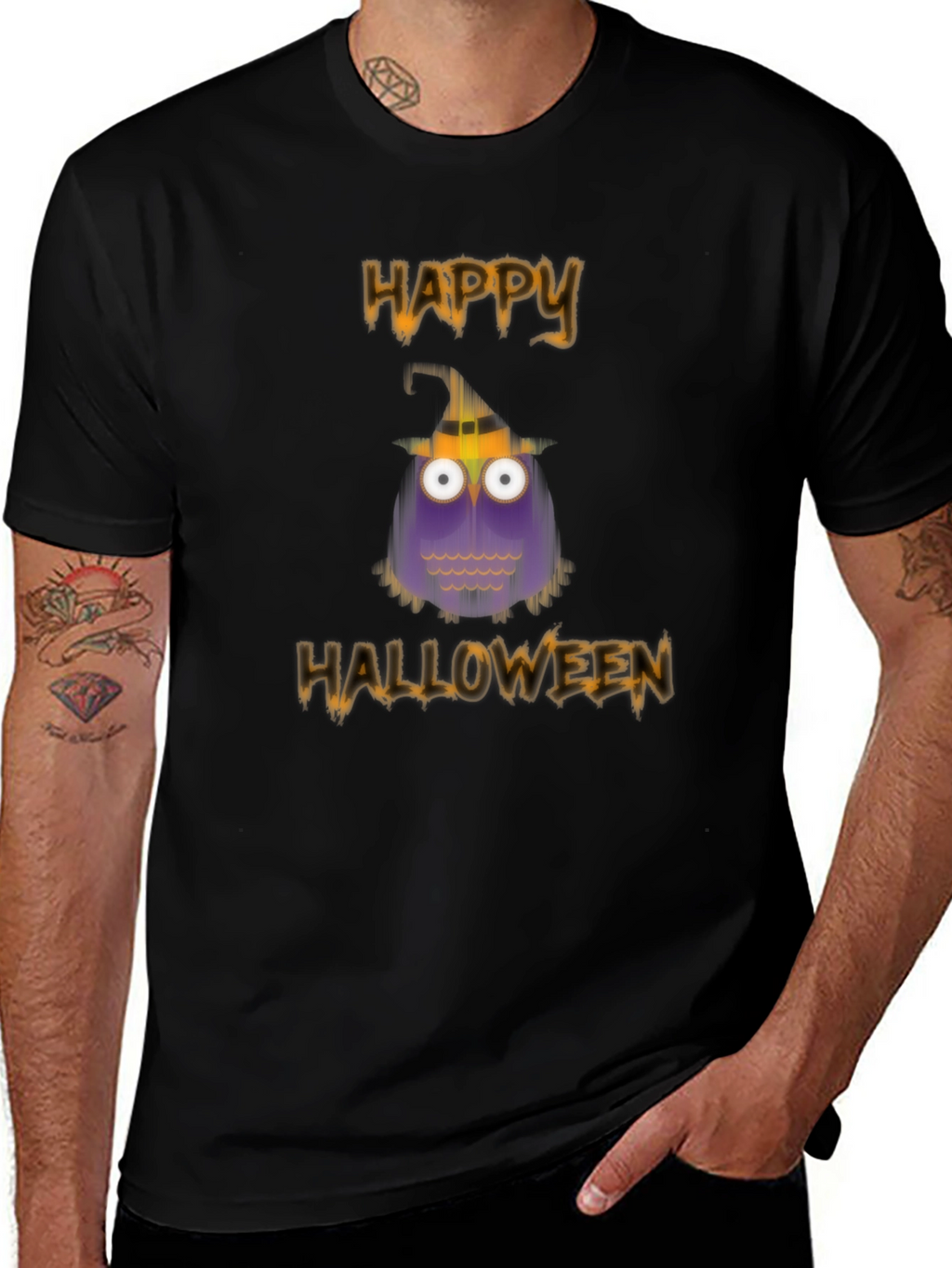Happy Halloween Owl T-Shirt
