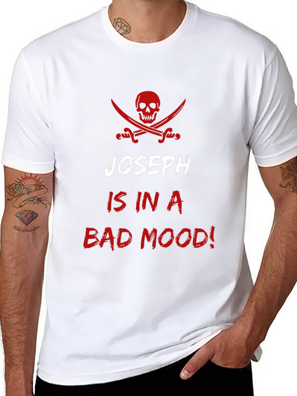 Josephs Bad Mood T-Shirt - Pirate Style