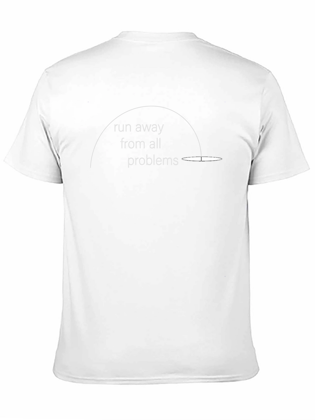 Run Away From All Problems Graphic Tee