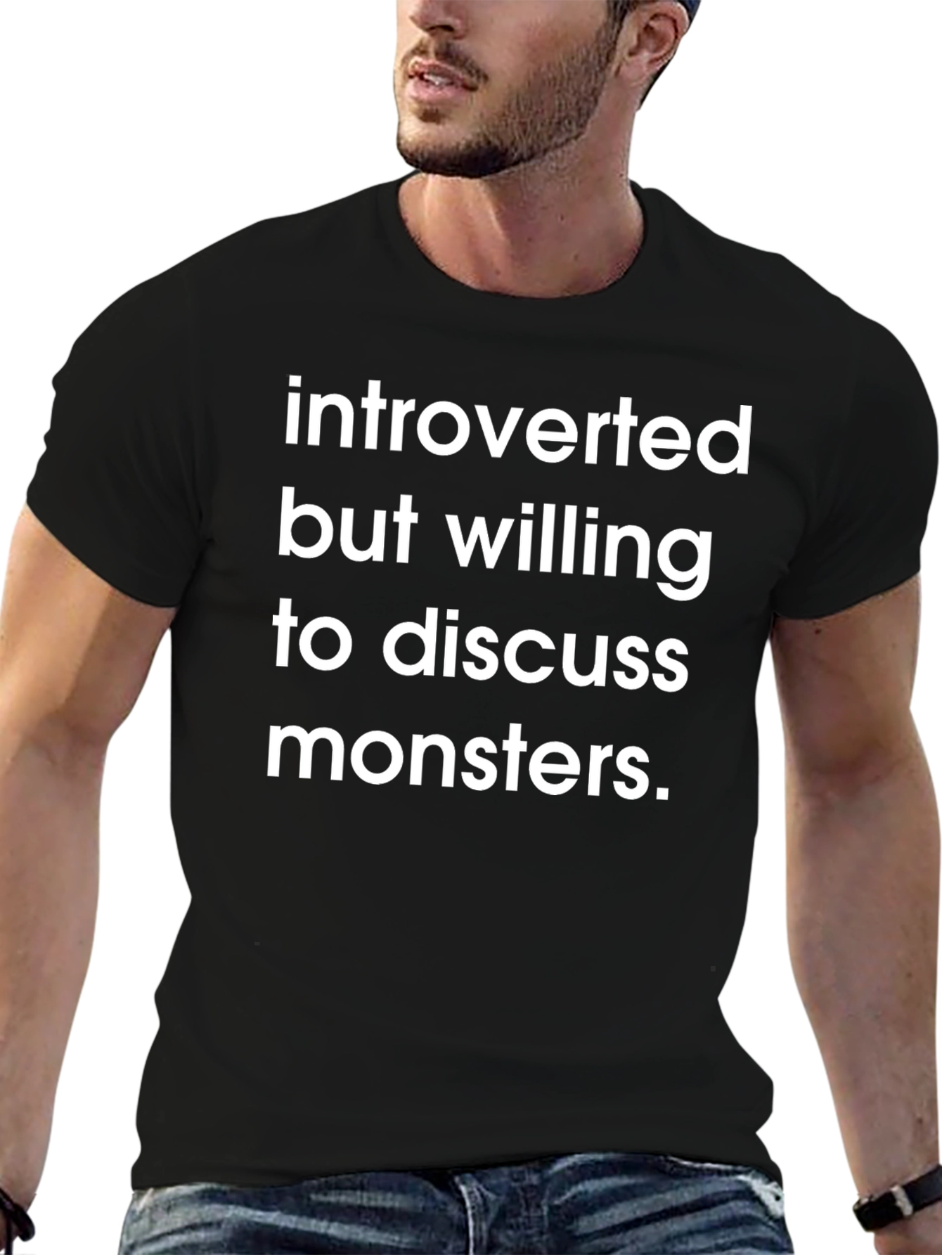 Introverted Monster Discussion Tee