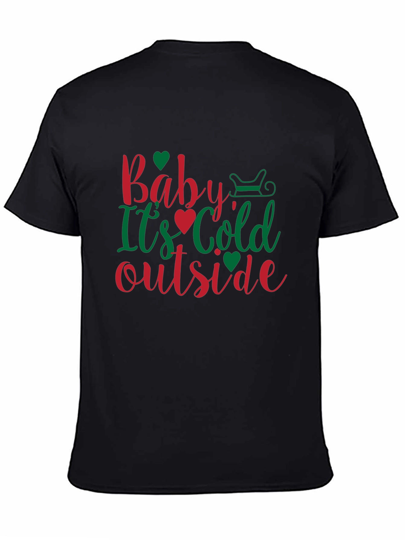 Baby Its Cold Outside Christmas Holiday Graphic Tee
