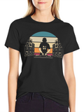 DJ Retro Sunset Graphic Tee