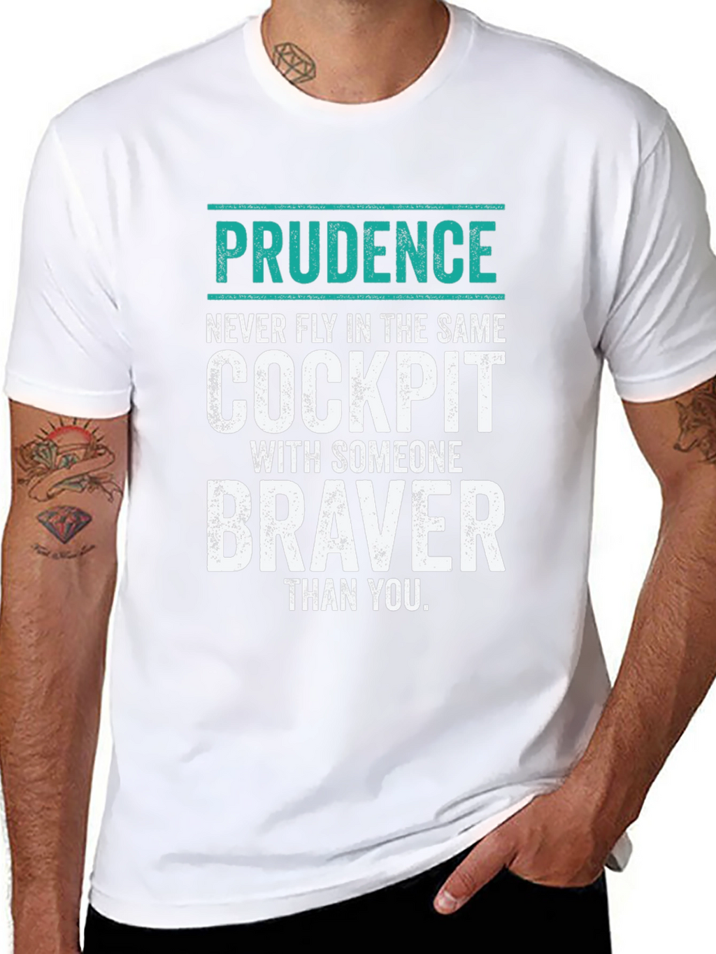 Prudence Cockpit Graphic T-Shirt