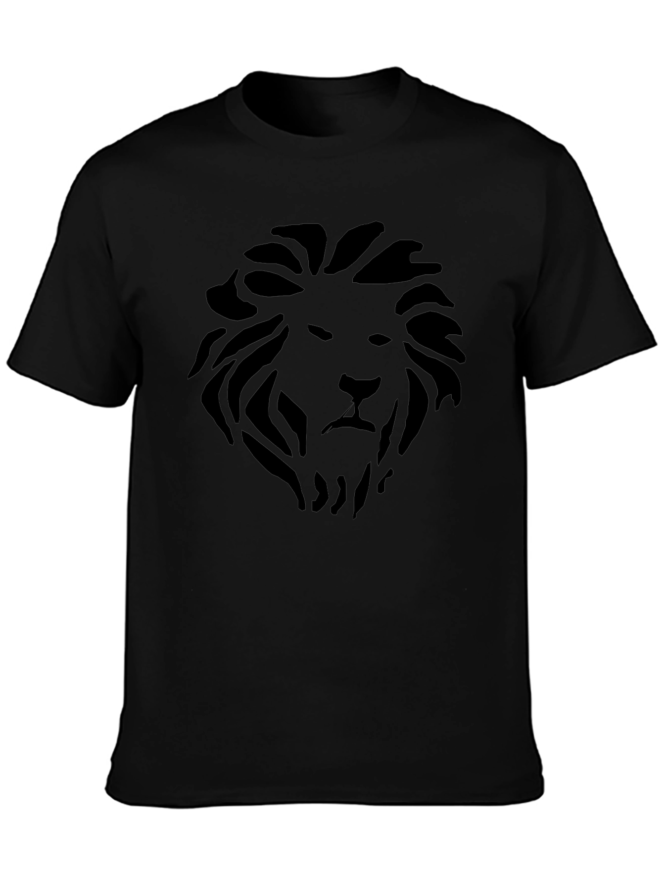 Black Lion Graphic Tee - Stylish Mens T-Shirt