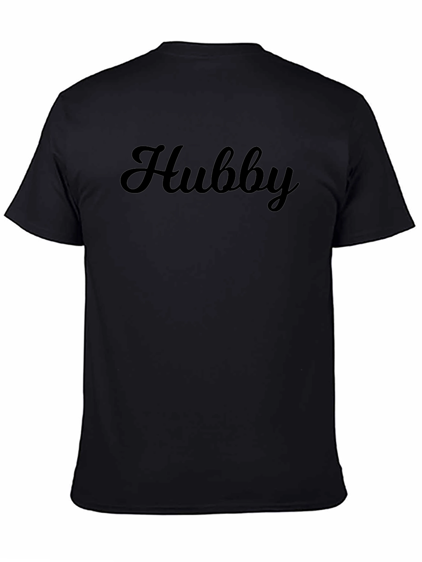 Hubby Black T-Shirt