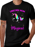 Unicorn Mom T-Shirt - Magical Gift