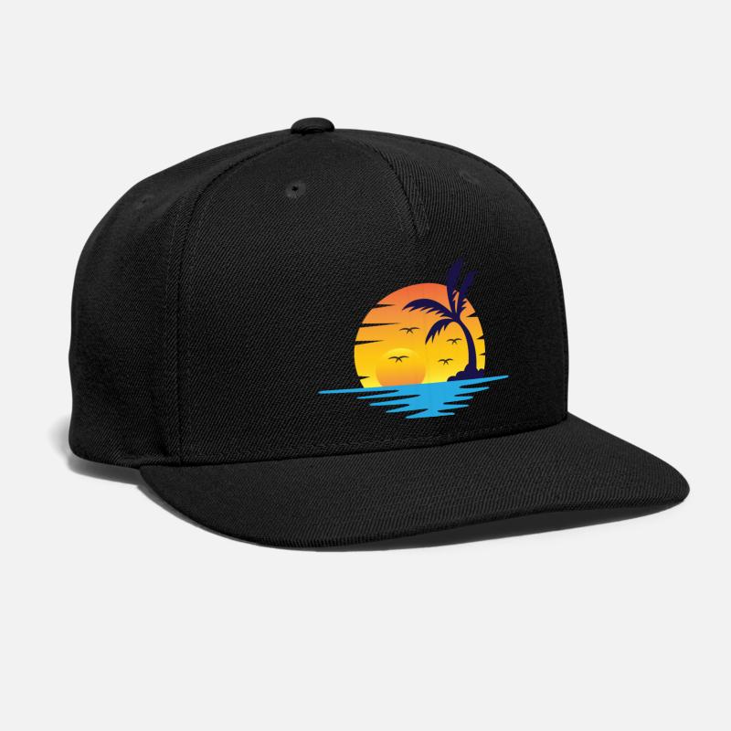 Palm Tree, Beach, sunset, vintage, Palm Beach
