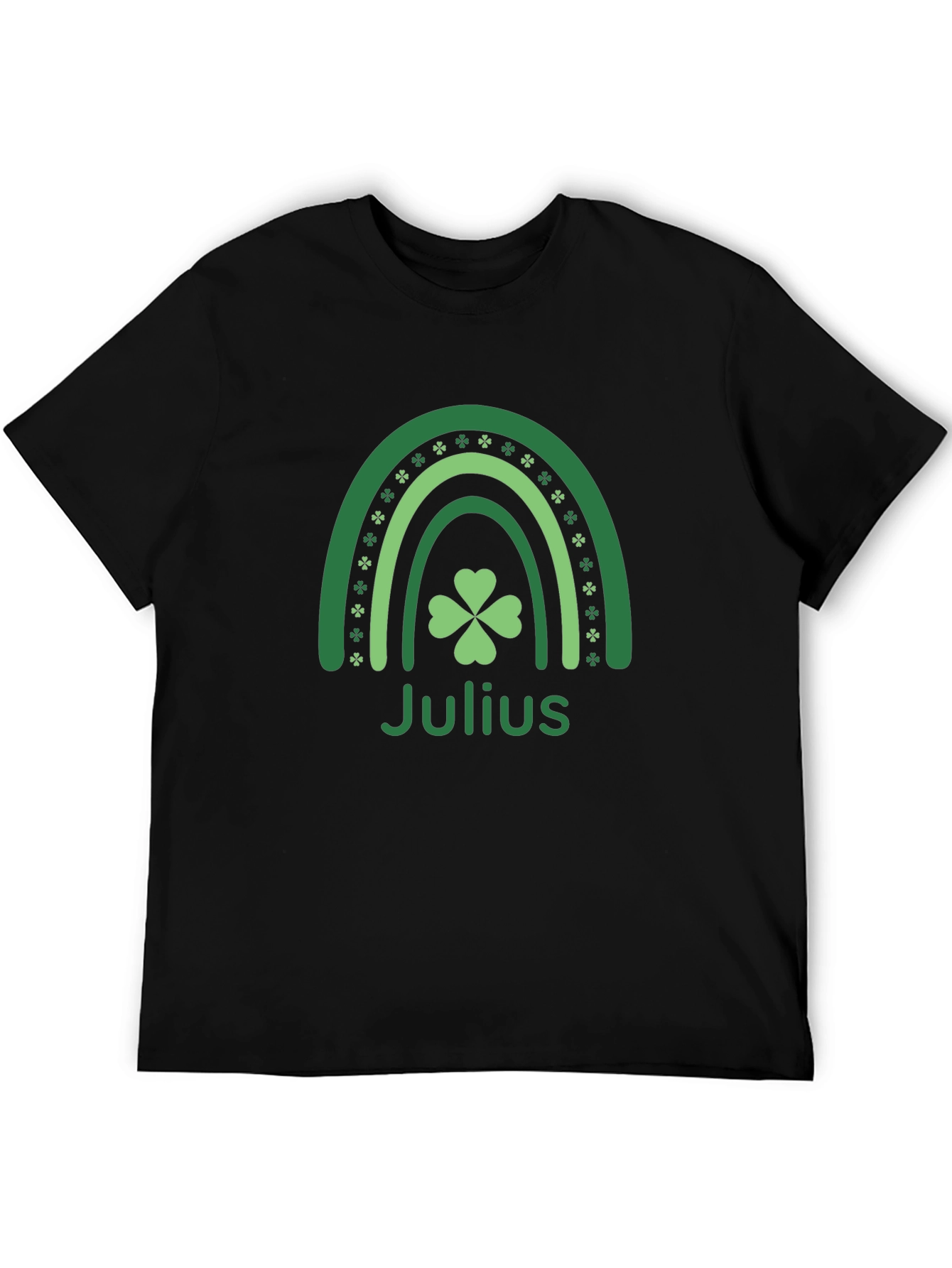 Julius St. Patricks Day Clover Rainbow T-Shirt