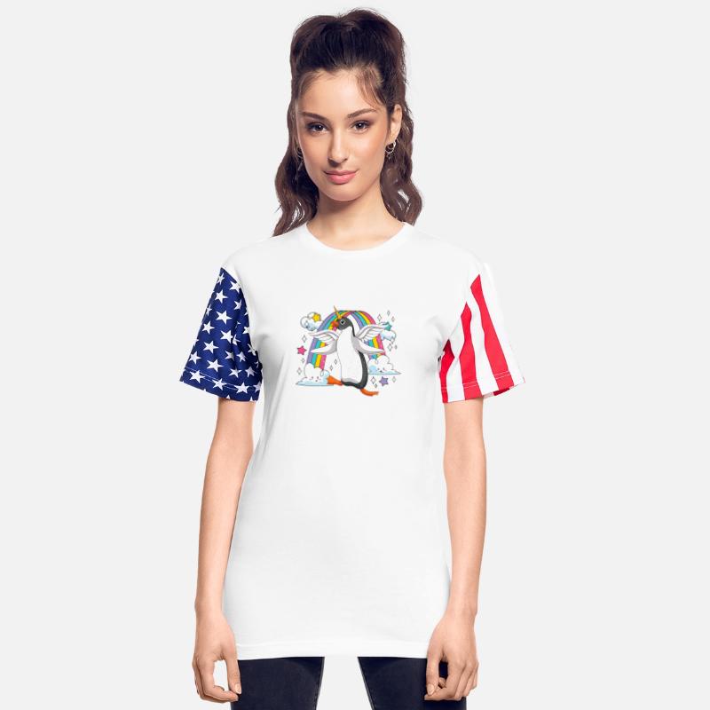 Penguincorn Cute Antarctica Animal Rainbow