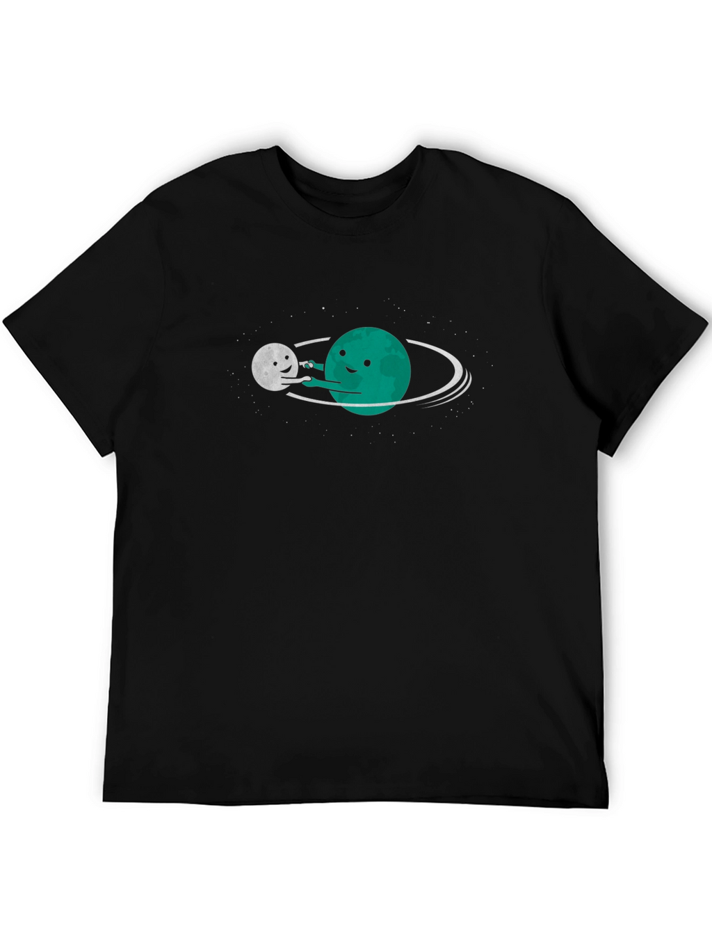 Cute Planet Hug T-Shirt - Space Lover Tee