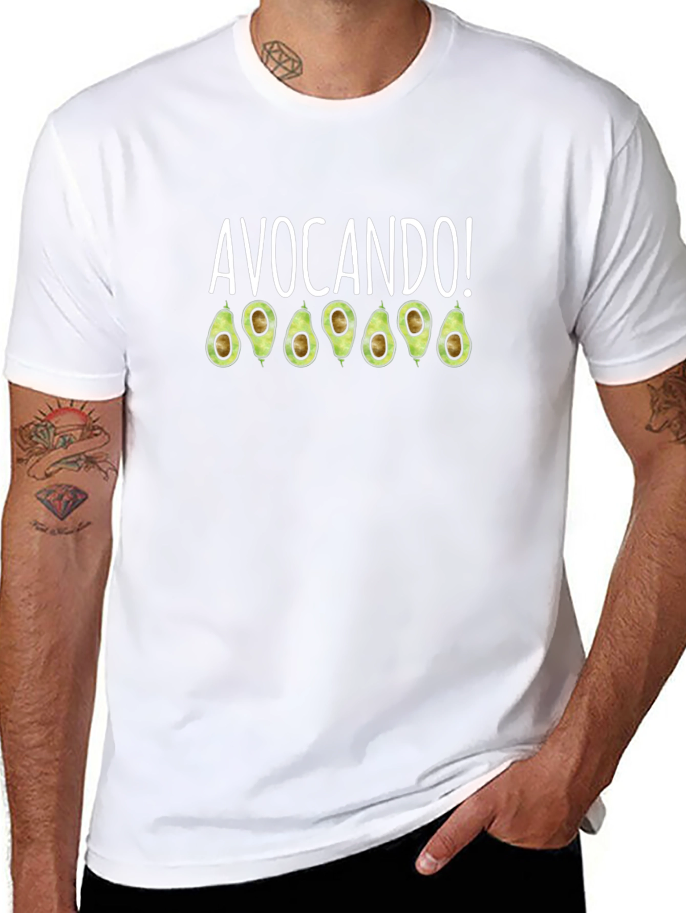 Avocando! Graphic Print T-Shirt