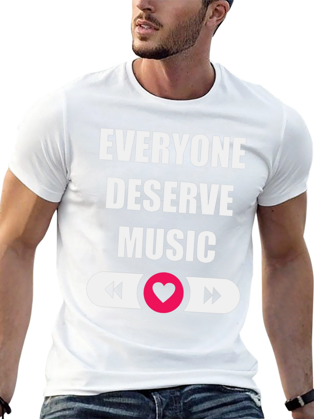 Everyone Deserves Music Graphic Tee